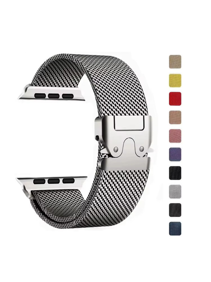 FancyWrist Uhrenarmband, Titan, Silber, Unisex - Bild 4
