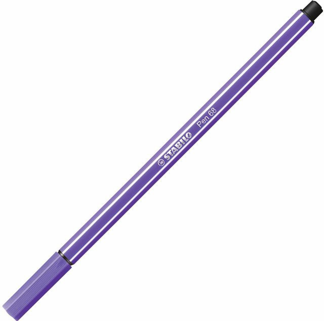 STABILO Pen 68 Tintenroller in Violett mit feiner Spitze - Bild 1