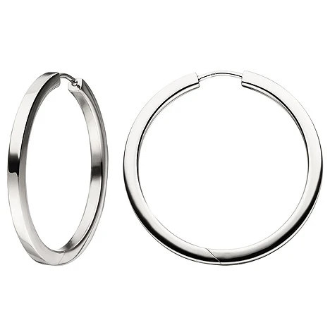 Colfem Creolen, 925 Sterling Silber, Unisex - Bild 1