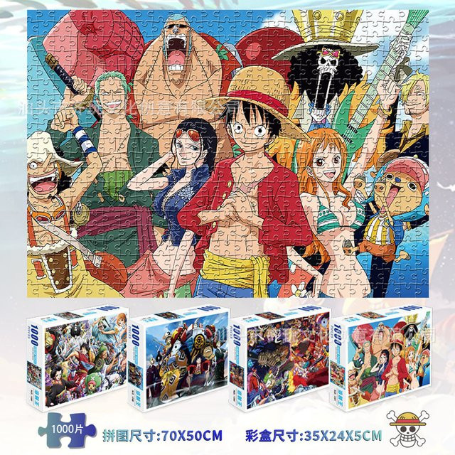 Bandai One Piece Puzzle, 1.000 Teile, Piraten - Bild 1