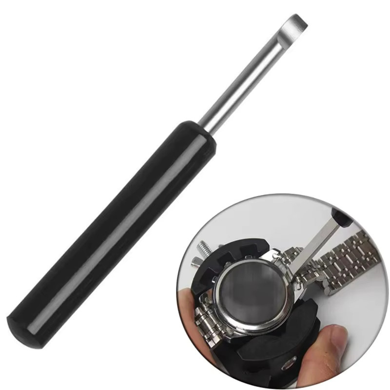 TINUORA Uhr Reparatur Werkzeug, Edelstahl, Schwarz - Bild 2
