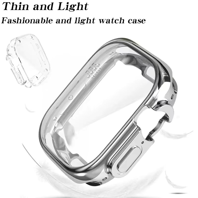 Apple Schutzhülle für Apple Watch Ultra 49mm, Kunststoff, transparent - Bild 5