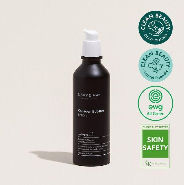 Mary&May Collagen Booster Lotion, 120 ml, mit Kollagen und Peptiden - Bild 1