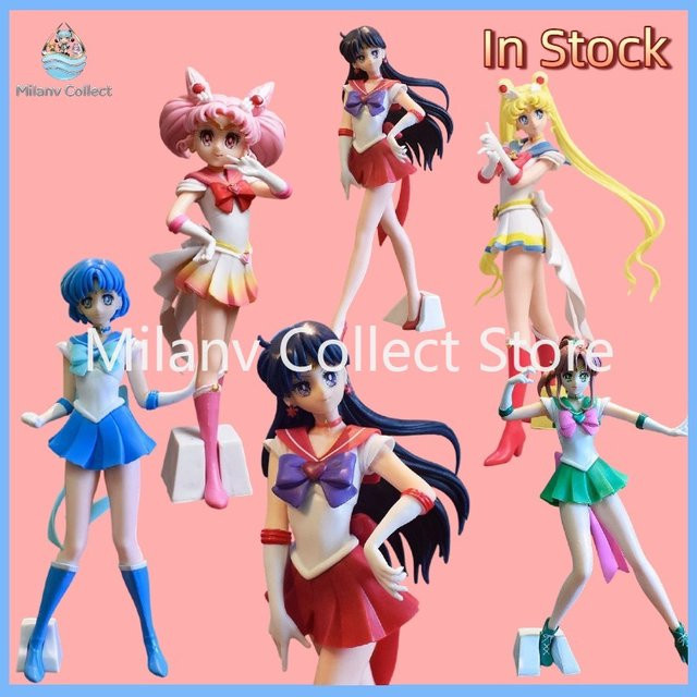 Bandai Sailor Moon Sailor Saturn Mars Merkur Jupiter Venus, Actionfigur - Bild 1