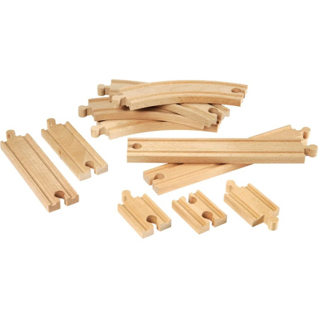 BRIO Kleines Schienensortiment Bahn Holz Ergänzung/Zubehör