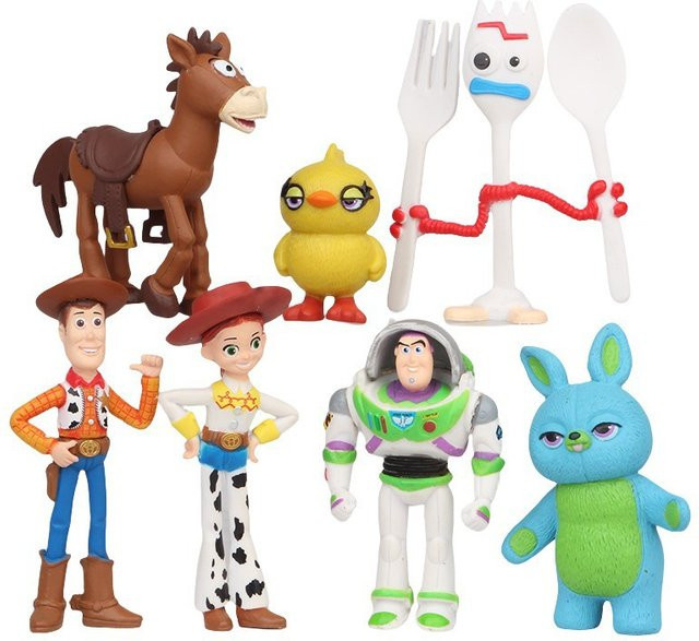 Disney Toy Story 4 Actionfiguren-Set, 7-teiliges Set - Bild 1
