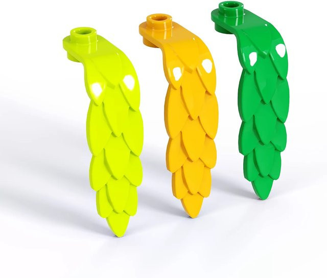 SixBricks Blumenhaus Bausteine Set, 10-teiliges Set, Bunt / Mehrfarbig - Bild 1