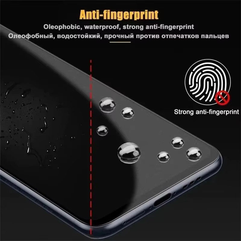 Anti-Spionage-Hydrogel-Schutzfolie für vivo T1 PRO 5G, Y15 2020, V21 2020 und IQOO 1904/1907 in Transparent - Bild 2