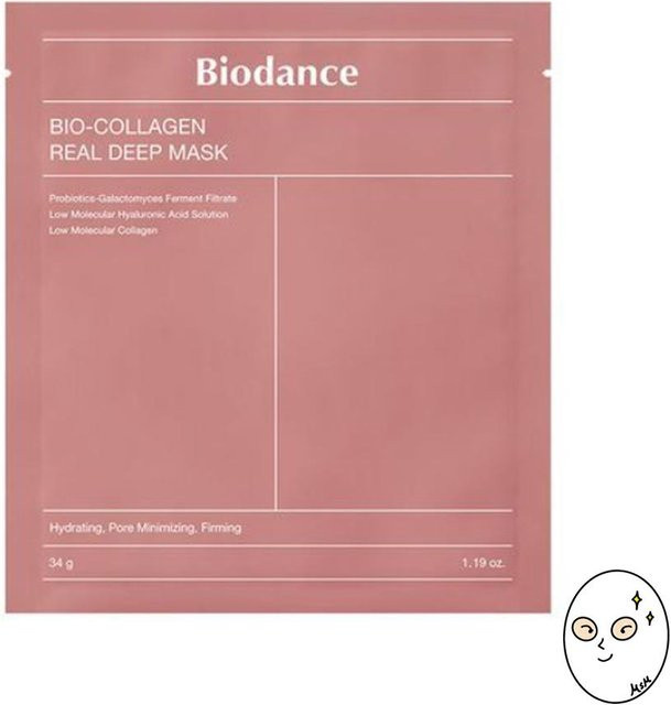 BIODANCE Real Deep Mask Collagen, Hyaluronsäure, Panthenol - Bild 1