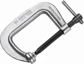 Facom C-Schraubzwinge in Silber mit einem Spannbereich von 0 - 200 mm - Bild 1