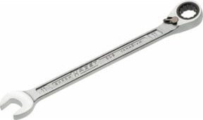 Hazet Knarren-Ring-Maulschlüssel 606-11 in Silber, 11 mm - Bild 1