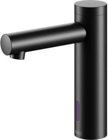 Keuco IXMO 130 Elektronischer Waschtischmischer mit Sensor, Mattblack, Ausladung: 124 mm - Bild 1