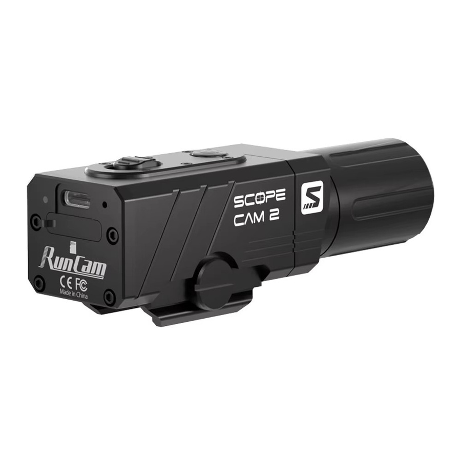 RunCam Scopecam 2S Drohnenkamera in Schwarz mit Metallgehäuse, 1080P 60FPS, IP64 wasserdicht, Brennweite L25-L35mm - Bild 3