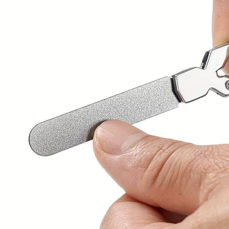 Ouriner Doppelseitige Nagelfeile aus Edelstahl, Unisex - Bild 1