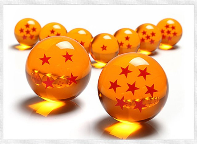 Bandai Dragon Ball, 7 Sterne Kristallkugel, Harz-Sphären-Modell, 3,5cm - Bild 1