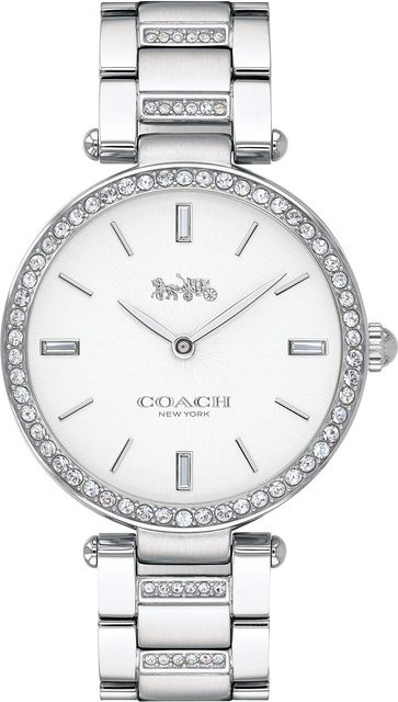 Coach Armbanduhr Edelstahl, Silber, Quarz, 34 mm, Damen - Bild 1