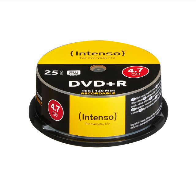 Intenso new DVD+R Rohlinge 4,7 GB 16x 25er Spindel - Bild 2