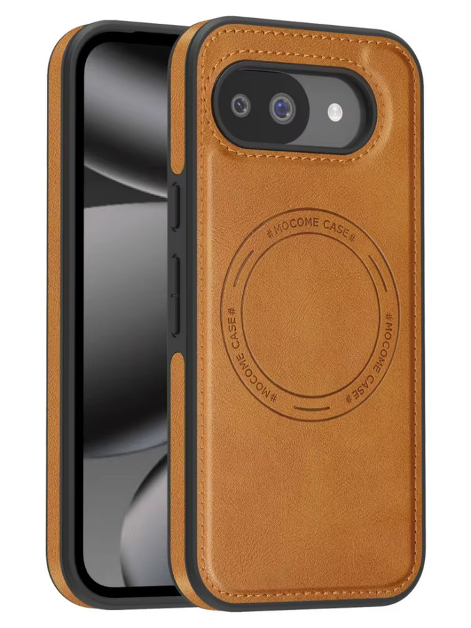 SUNWARD Business Lederhülle mit MagSafe für Google Pixel 10 9 8 Pro XL, magnetische Schutzhülle für kabelloses Laden, Schwarz oder Braun - Bild 5