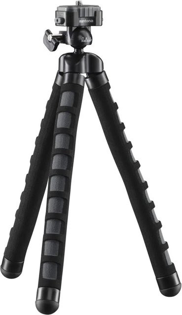 Mantona Kaleido Flex Reisestativ mit Kugelkopf in Deep Grey, B/T/H: 27 x 4,3 x 4,3 cm - Bild 1