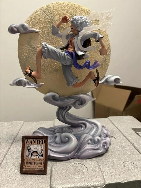 Yiran toy 1 One Piece Luffy Gear 5 Actionfigur PVC Modell 30cm - Bild 1