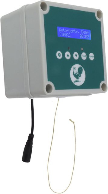 Automatischer Hühnerstalltür-Steuerer IP44 Käfigöffner mit Fernbedienung und Timer als Motor-Kit für dein Geflügelhaus - Bild 1