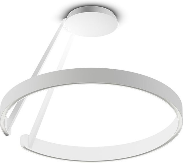 Occhio Mito Aura Alta 60 LED-Deckenleuchte in Weiß Matt mit Occhio Air Modul und dimmbarer Lichtfarbe von 2700K bis 4000K - Bild 1