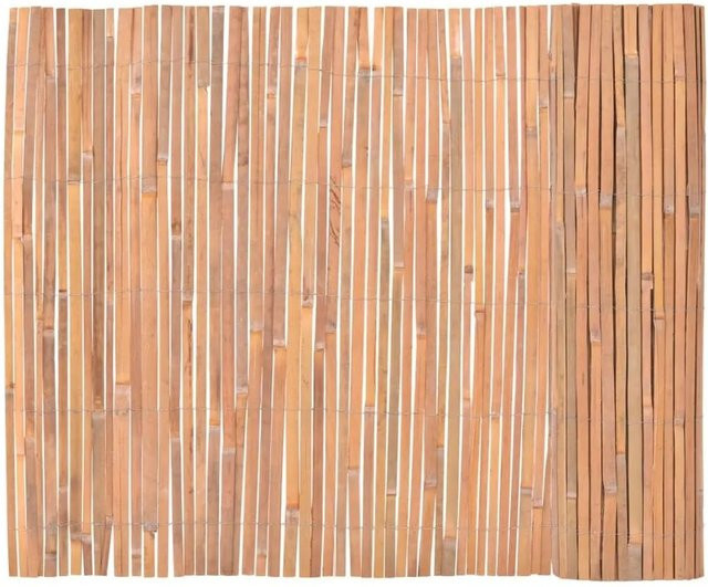 vidaXL Bambuszaun in Braun, B: 600 cm, H: 100 cm - Bild 1