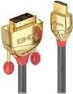 Lindy Gold Line HDMI auf DVI-D Adapterkabel Grau, Länge: 1,0 m - Bild 2