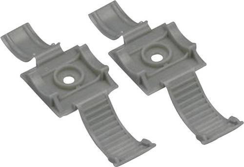 Panduit ARC.68-S6-Q14 Befestigungssockel schraubbar in Grau mit Bündel-Durchmesser von 4,80 bis 17,50 mm - Bild 1