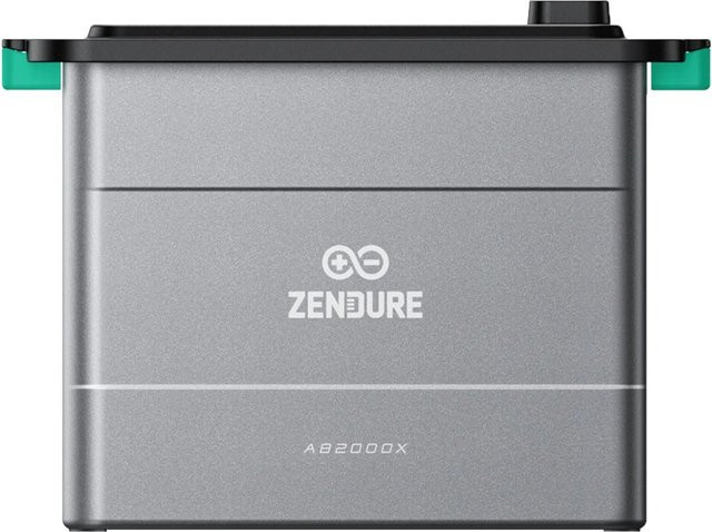 Zendure SolarFlow AB3000X Zusatzbatterie mit 2.880Wh LiFePO4-Akku in Silber/Grau - Bild 1