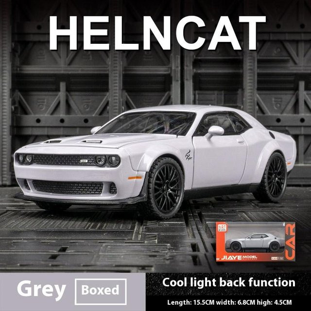 Linyi toy car Hellcat Legierungsmodell Spielzeugauto, 1:32, Metall, ab 14 Jahren - Bild 1