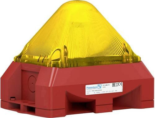 Pfannenberg Optisch-akustischer Signalgeber PY X-MA-05 10-57VDC Gelb RAL3000 100 dB - Bild 1