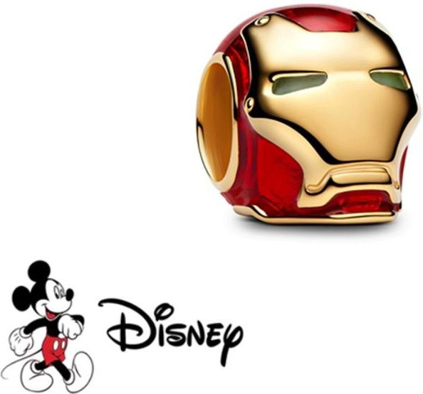 Disney Hängeanhänger Iron Man Spider-Man, Kupfer, Silber, Damen - Bild 1