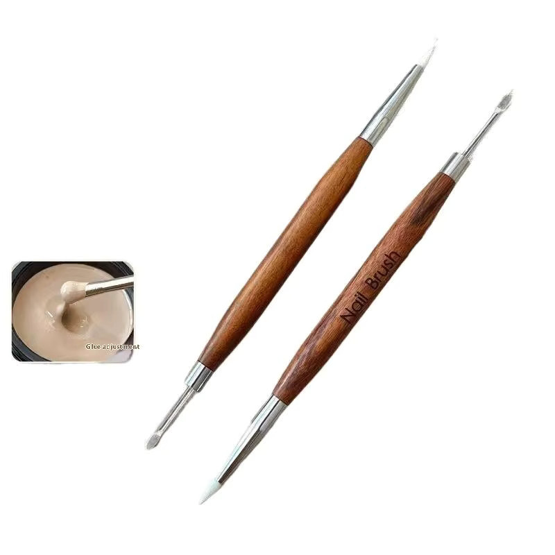 JCSYFAC Doppelköpfiger Nail Art Pinsel, Maniküre Werkzeug - Bild 3