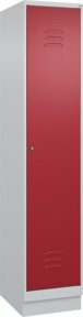 C+P Spind Classic PLUS Spind mit Sockel, 1 Abteil, Zylinderschloss und 4 Garderobenhaken, H x B x T: 195 x 40 x 50 cm - Bild 1