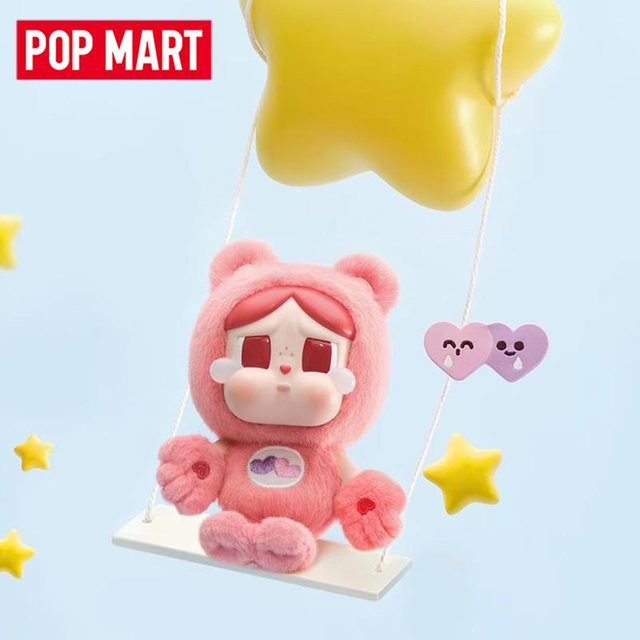POP MART CRYBABY Care Bears, Vinyl-Plüsch-Anhänger, Mystery Box, ab 18 Jahren - Bild 1