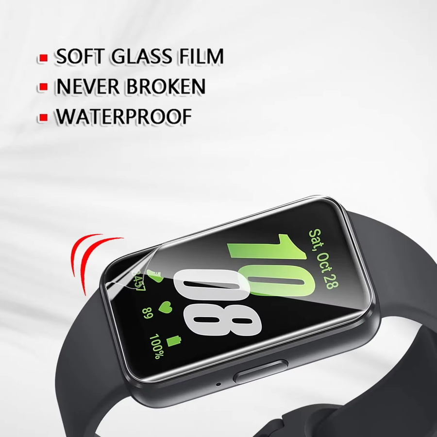 RWBANDS Hydrogelfolie für Samsung Galaxy Fit 3, kratzfester HD-Displayschutz in Transparent - Bild 4
