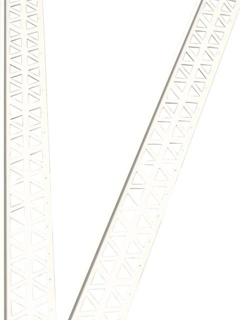 ProfileXXL Eckschutzprofil aus PVC in Weiß, B/T/H: 40 x 40 x 6 mm, Länge: 2,5 m - Bild 1