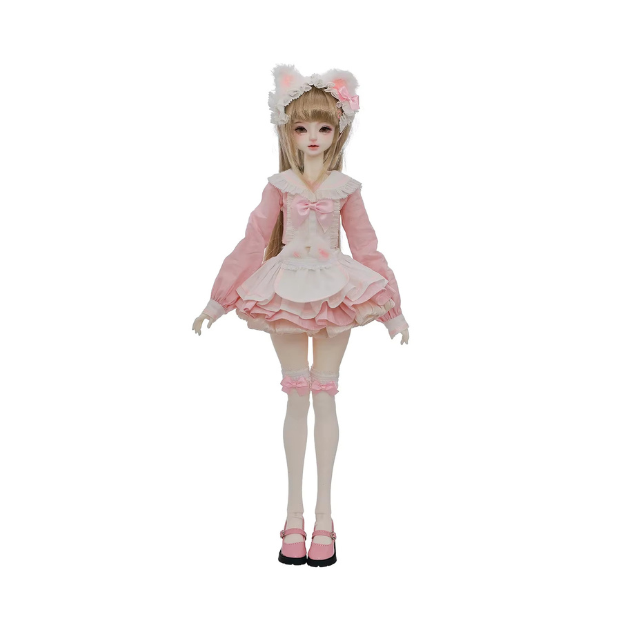 Liano CD BJD Puppe, Meow Maid, Rosa / Pink - Bild 2
