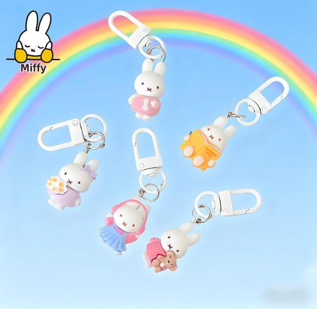 Miffy Schlüsselanhänger, Rabbit, Unisex - Bild 1