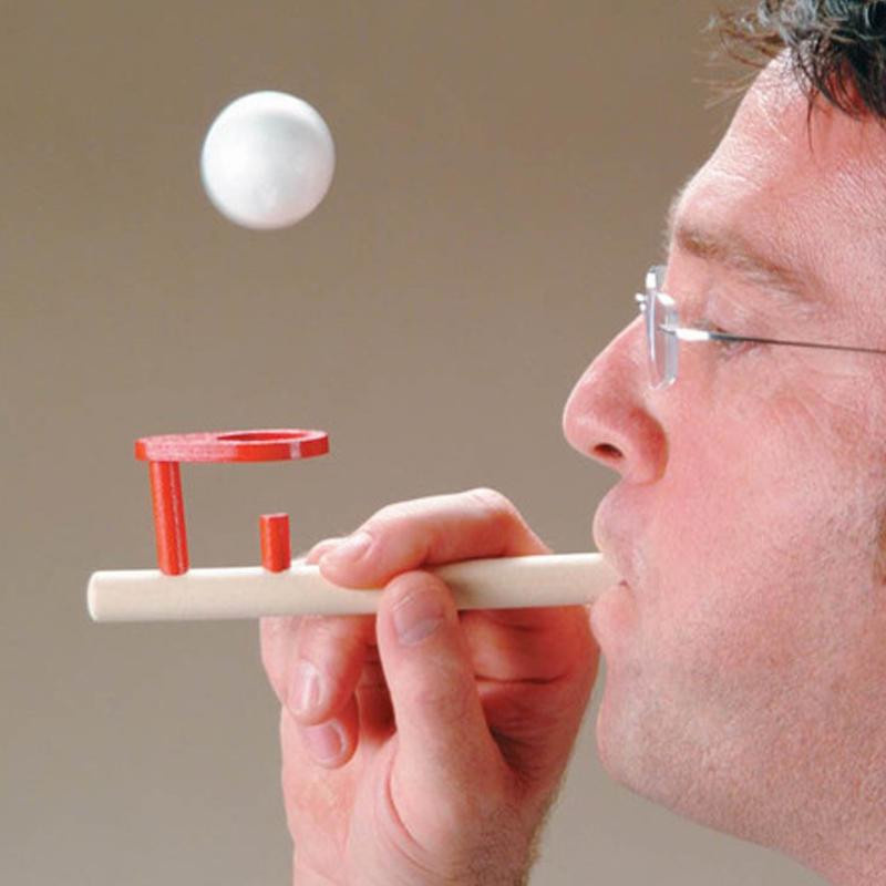 First Pipettengebläse-Ballspiel Lernspielzeug aus Holz - Bild 2