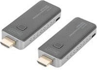 Digitus Click & Present Mini Wireless DS-55319 HDMI Funkübertragung Set mit 50m Reichweite, 5GHz, Full HD 1920 x 1080 Pixel in Schwarz, Silber und Grau - Bild 1