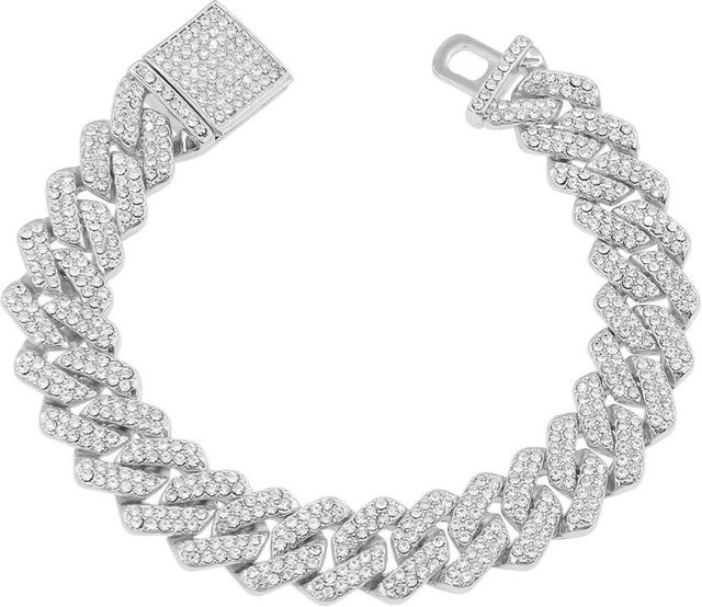 YIRAN Armband, Kupfer, Gold, Zirkonia, Herren, Unisex - Bild 1