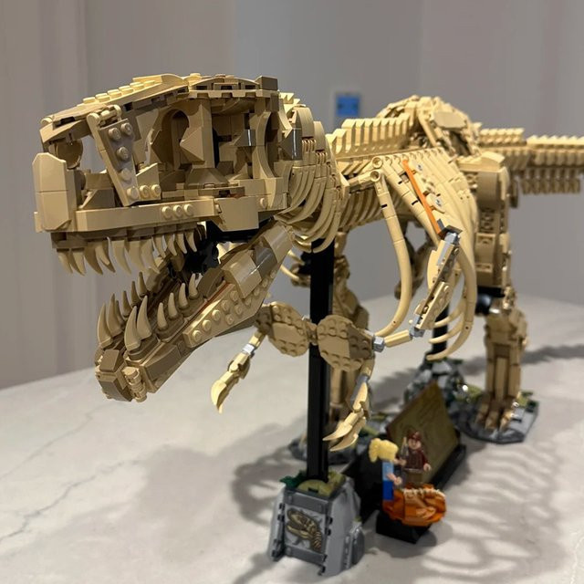 LIEI Tyrannosaurus Rex Fossil-Skelett-Modell, Dinosaurier, 3145 Teile - Bild 1
