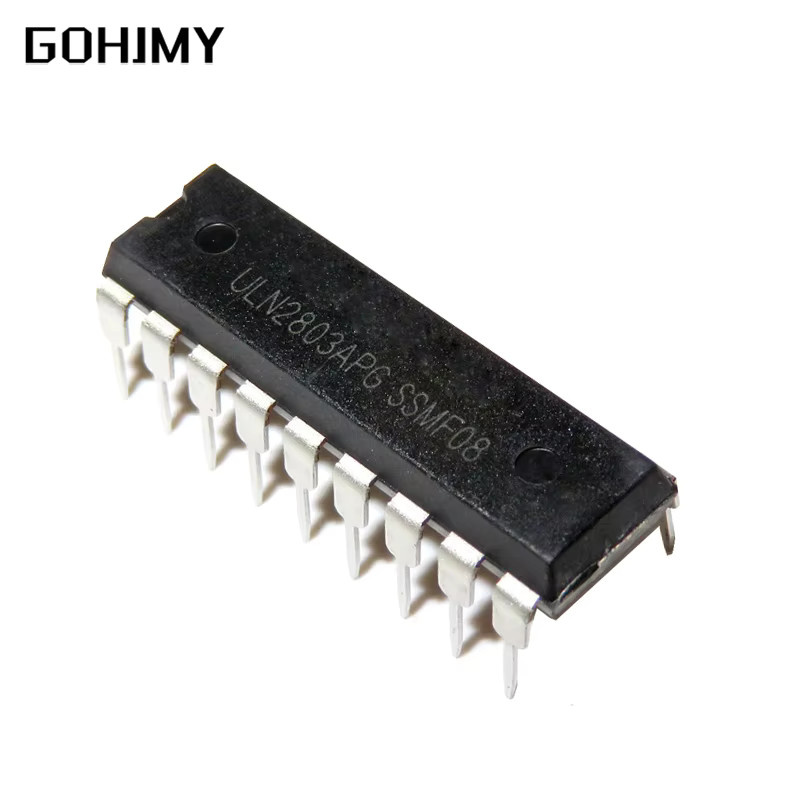10er Set ULN2803APG Darlington Transistor Array in Schwarz - Bild 2