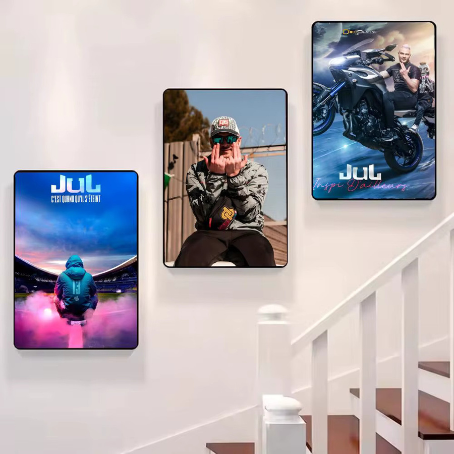 Jul Poster Art Wandbild für Kinderzimmer in Schwarz und Mehrfarbig, B: 20,0 cm, H: 15,0 cm - Bild 5