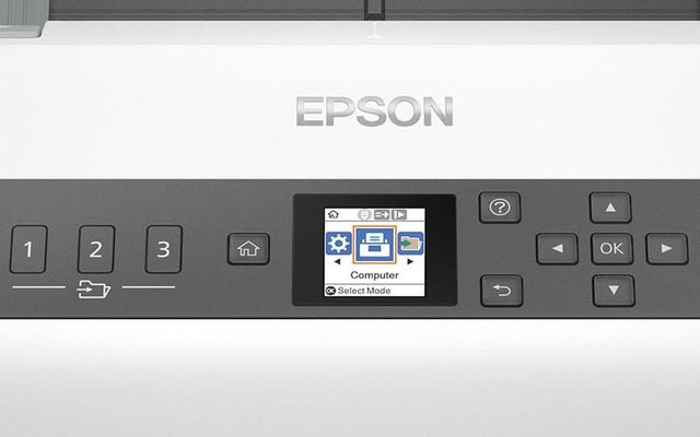 Epson WorkForce DS-730N Dokumentenscanner mit Duplex-Funktion, A4/Legal, 600 dpi, bis zu 40 Seiten/Min., automatischer Dokumenteneinzug für 100 Blätter, USB und LAN - Bild 1