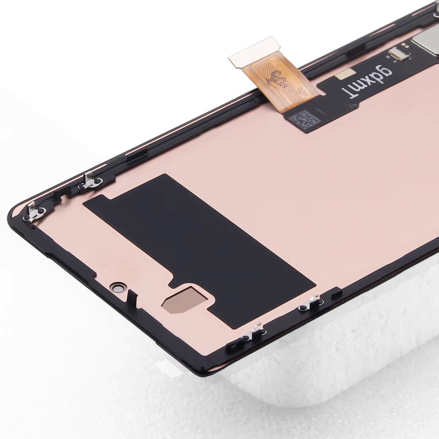 GLUOG Super AMOLED LCD Display mit Rahmen für Google Pixel 6 Pro in Schwarz inklusive Touch Digitizer Montage - Bild 4