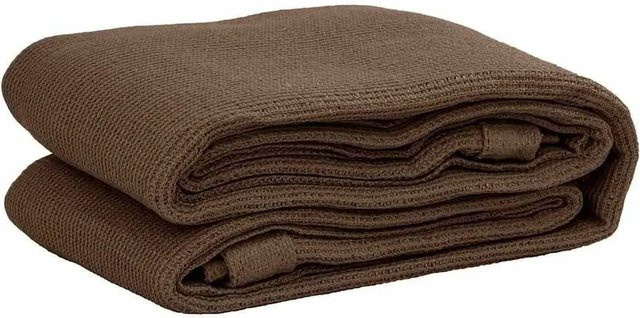 vidaXL Zeltteppich Braun B: 400 cm, T: 500 cm - Bild 1