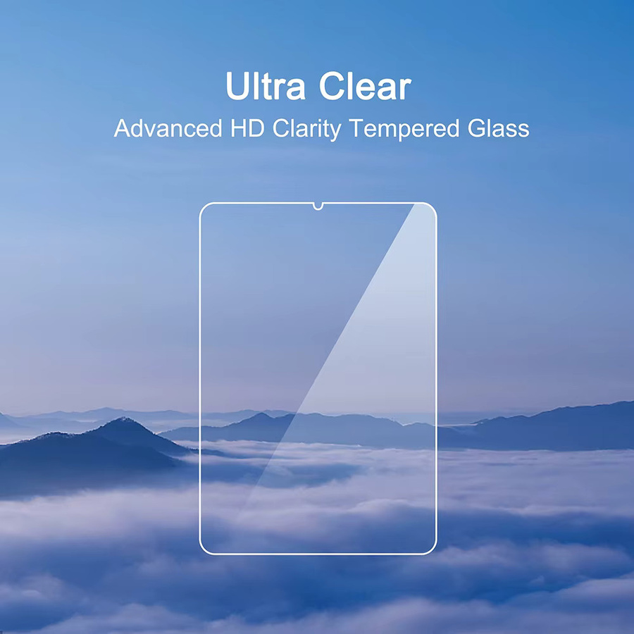 Gehärteter Glas-Displayschutz für Apple iPad und iPad Air, transparente Schutzfolie für verschiedene Generationen und Displaygrößen - Bild 5